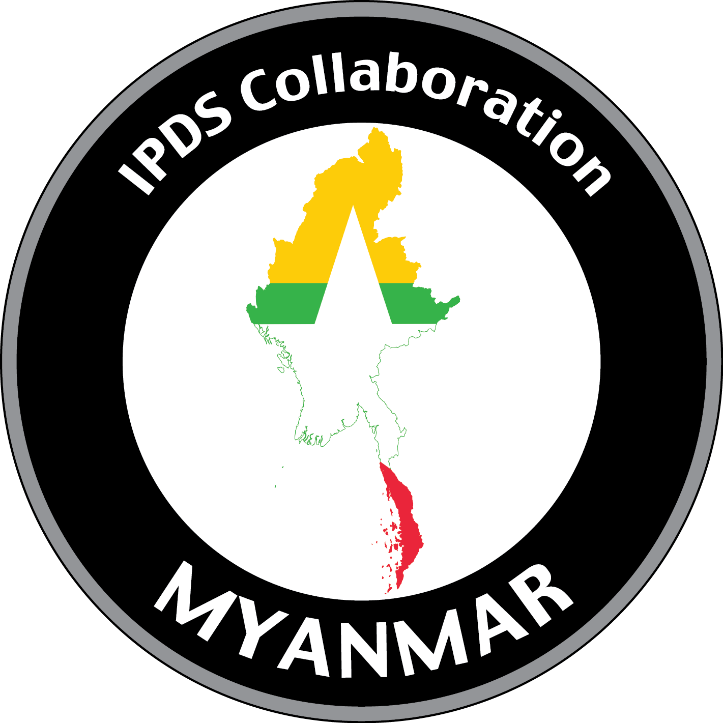 IPDS Collaboration Myanmar icon with country and flag